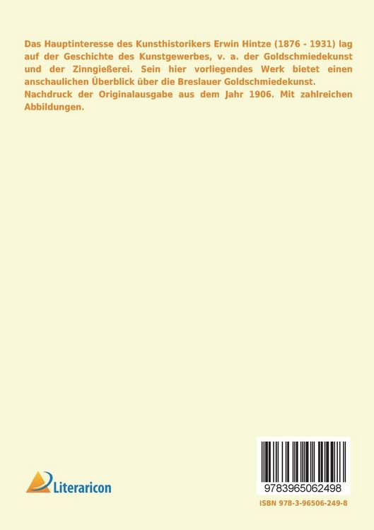 Produktbild: Die Breslauer Goldschmiede