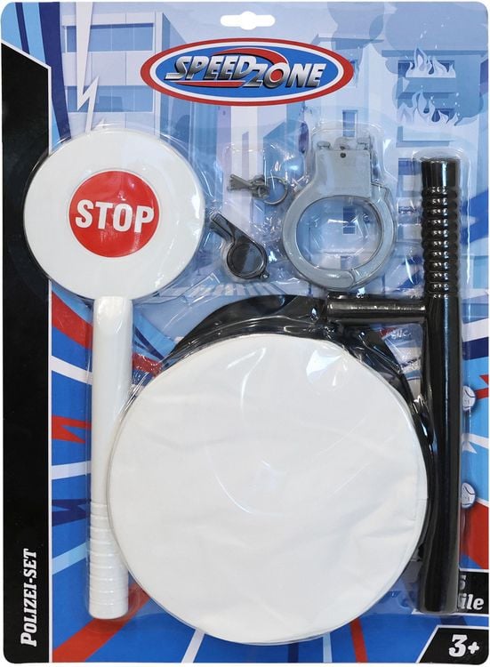 Produktbild: Speedzone Polizei-Spielset 5-teilig