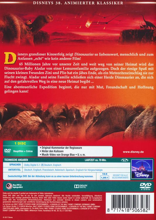 Produktbild: Dinosaurier - Disney Classics