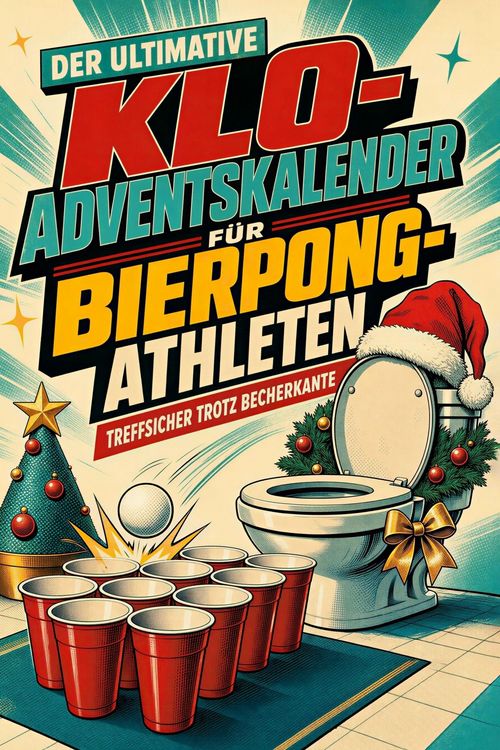 Produktbild: Der ultimative Klo-Adventskalender f&uuml;r Bierpong-Athleten