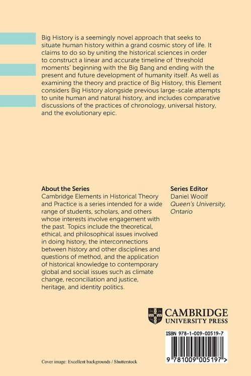 Produktbild: A History of Big History