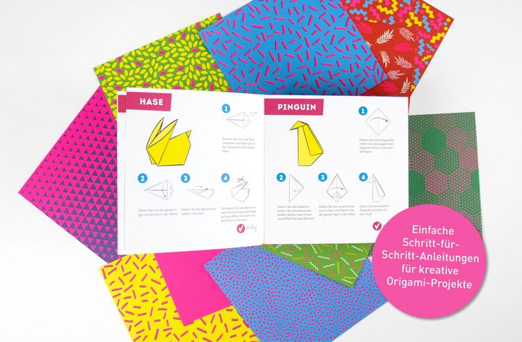 Produktbild: 333 Origami &ndash; I love Neon!