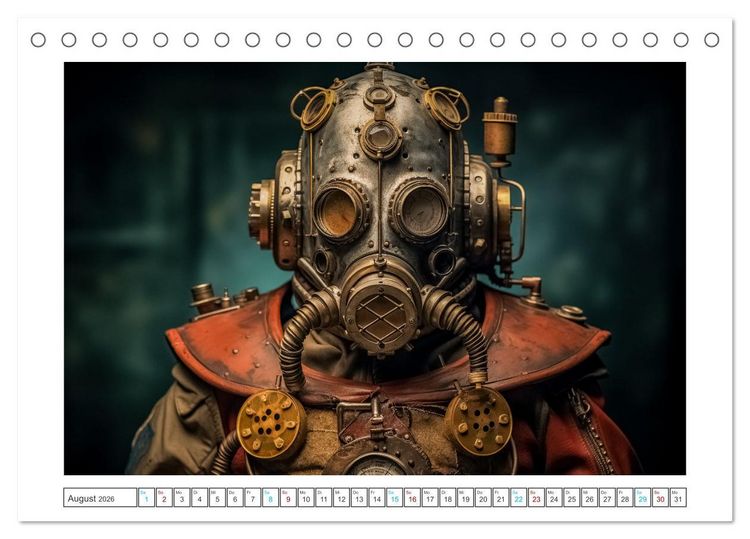 Produktbild: Astronauten Outfits (Tischkalender 2026 DIN A5 quer), CALVENDO Monatskalender