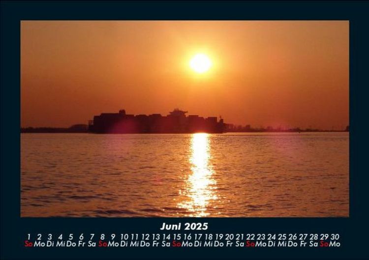 Produktbild: Sonnenunterg&auml;nge 2025 Fotokalender DIN A5