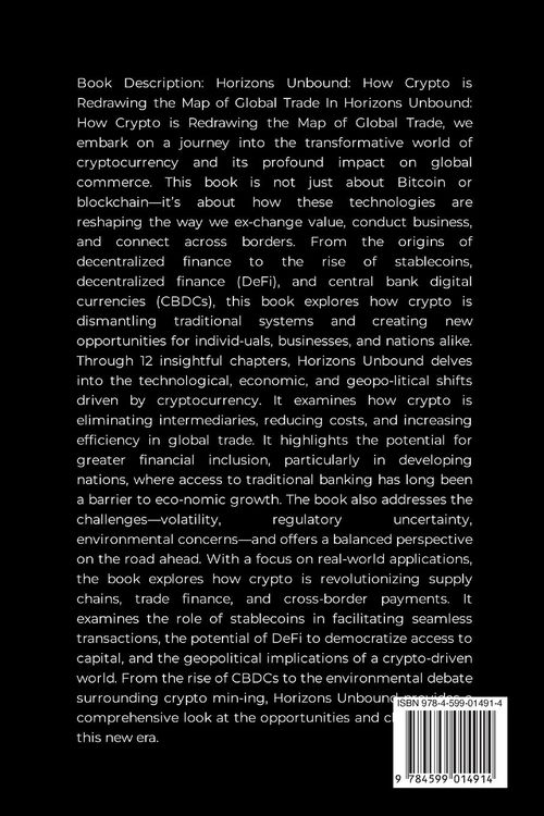 Produktbild: Horizons Unbound, How Crypto is Redrawing the Map of Global Trade