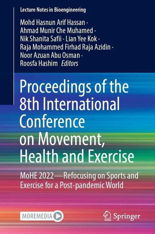 Produktbild: Proceedings of the 8th International Conference on Movement, Health and Exercise