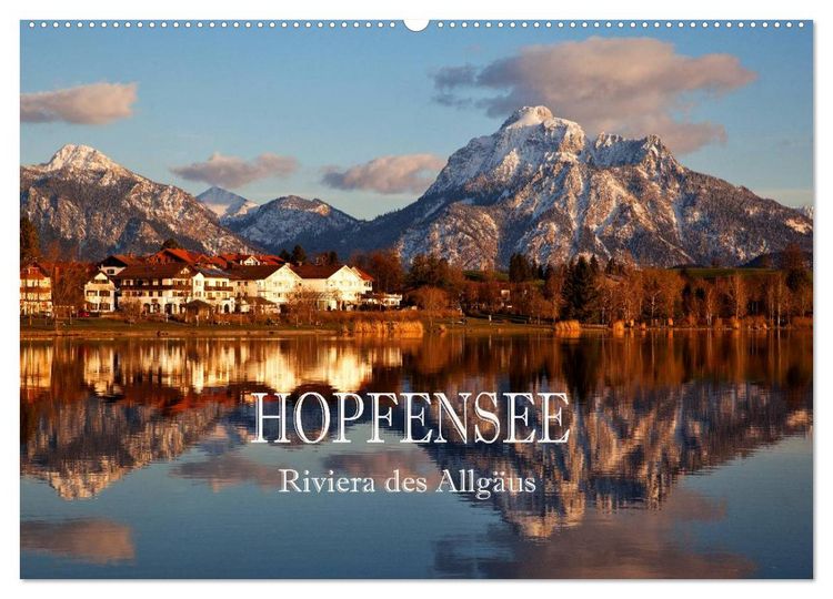 Produktbild: Hopfensee - Riviera des Allg&auml;us (Wandkalender 2026 DIN A2 quer), CALVENDO Monatskalender