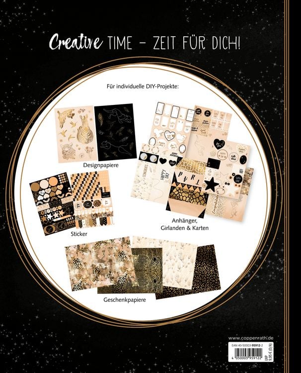 Produktbild: Designpapier-Kreativbuch Animal Print