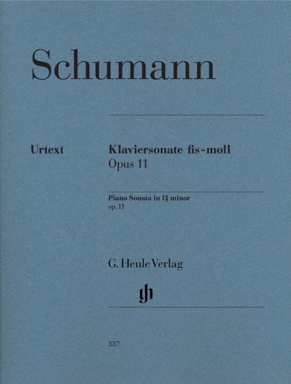 Produktbild: Robert Schumann - Klaviersonate fis-moll op. 11