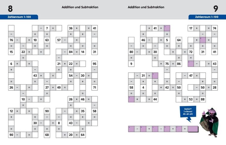Produktbild: Graf Zahls genialste Mathe-Kreuzwortr&auml;tsel