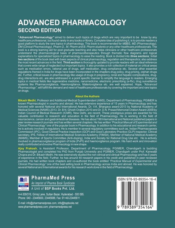 Produktbild: Advanced Pharmacology