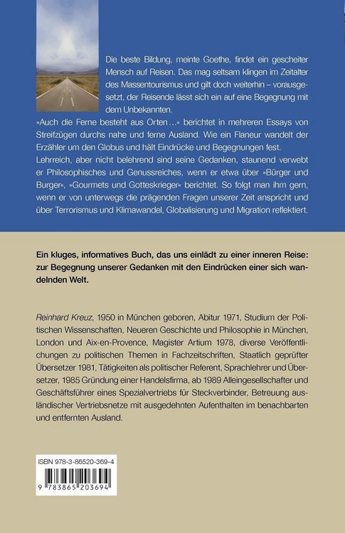 Produktbild: Auch die Ferne besteht aus Orten ...