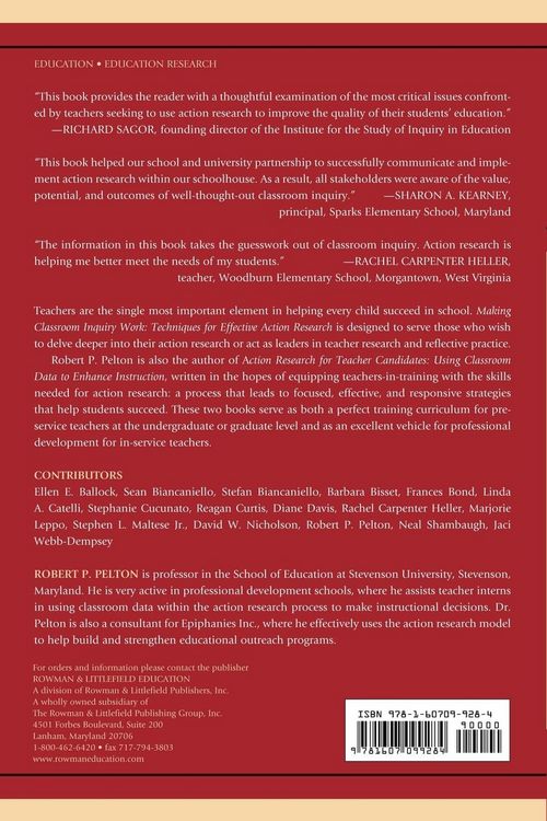 Produktbild: Making Classroom Inquiry Work
