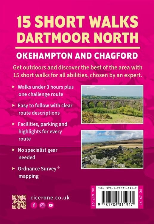 Produktbild: Short Walks on Dartmoor - North: Okehampton and Chagford
