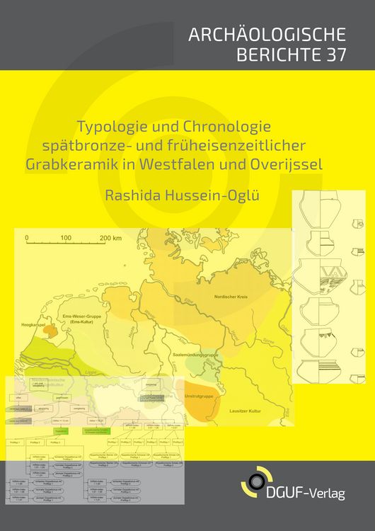 Produktbild: Typologie und Chronologie sp&auml;tbronze- und fr&uuml;heisenzeitlicher Grabkeramik in Westfalen und Overijssel