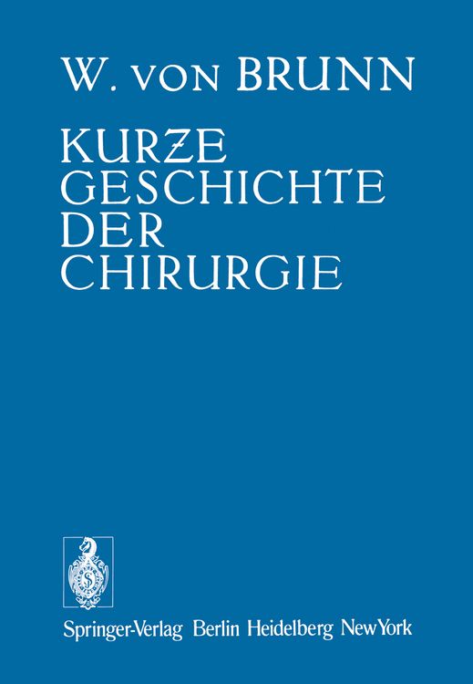 Produktbild: Kurze Geschichte der Chirurgie