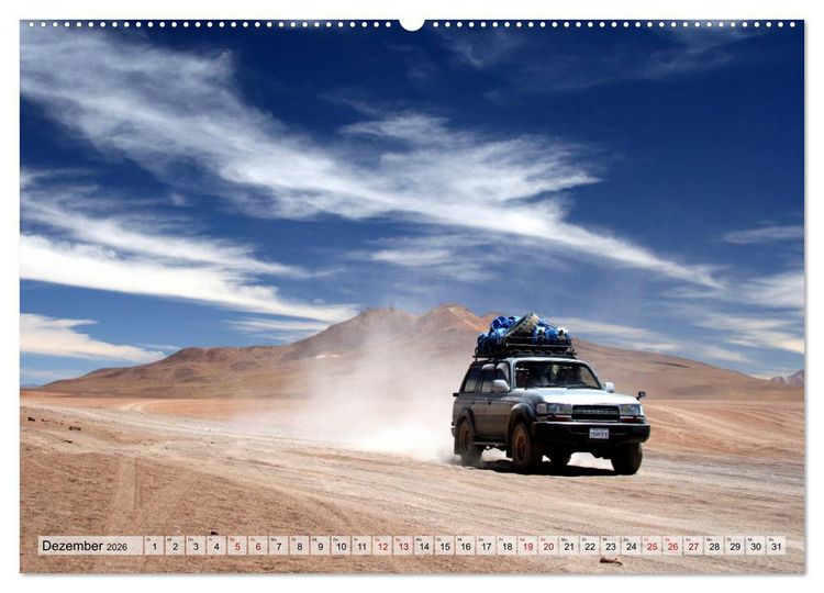Produktbild: Abenteuer Anden - Peru und Bolivien (Wandkalender 2026 DIN A2 quer), CALVENDO Monatskalender