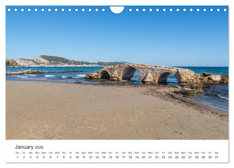 Produktbild: Zakynthos - the Lovely Island (Wall Calendar 2026 DIN A4 landscape), CALVENDO 12 Month Wall Calendar