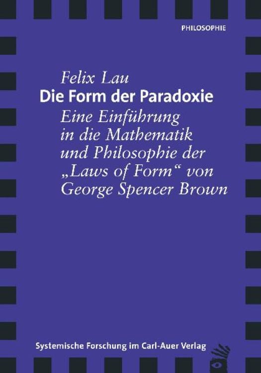 Produktbild: Die Form der Paradoxie