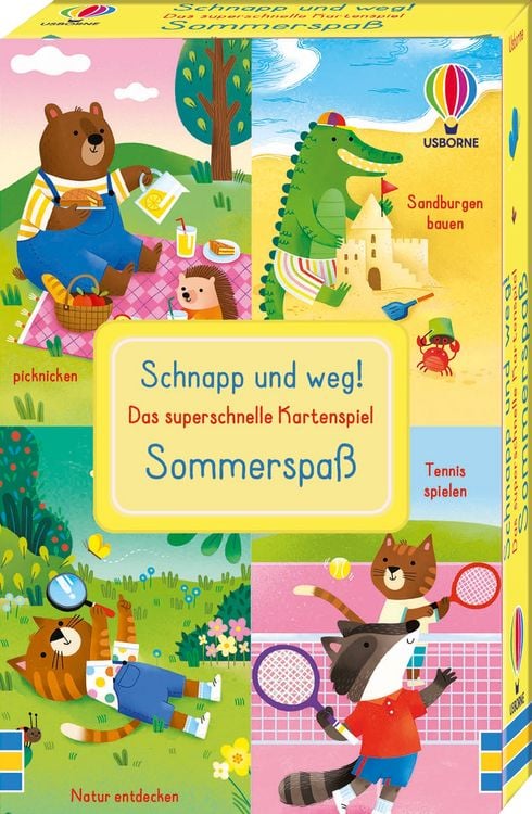 Produktbild: Schnapp und weg! Das superschnelle Kartenspiel: Sommerspa&szlig;