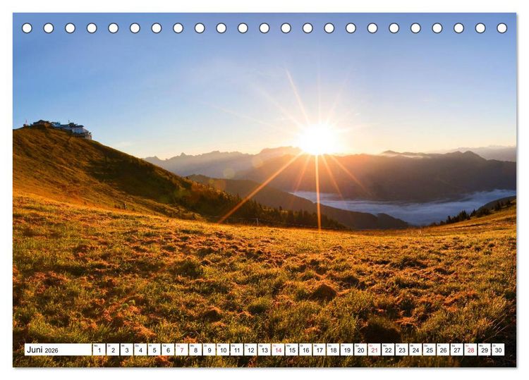 Produktbild: Pinzgauer Spaziergang (Tischkalender 2026 DIN A5 quer), CALVENDO Monatskalender