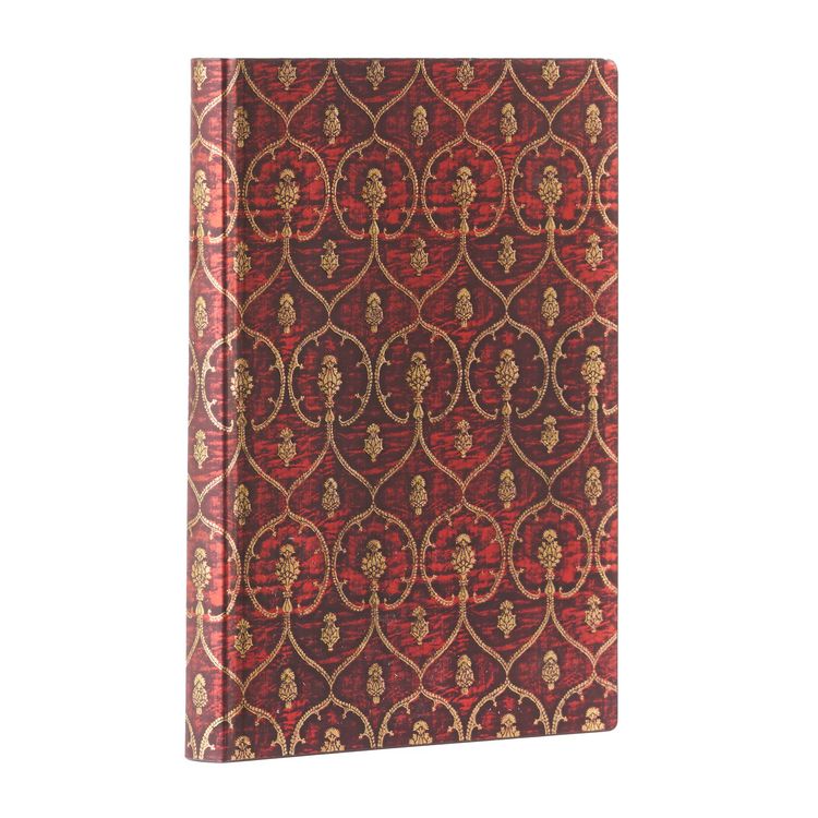 Produktbild: Softcover Notizbuch Samtrot, Midi, LIN