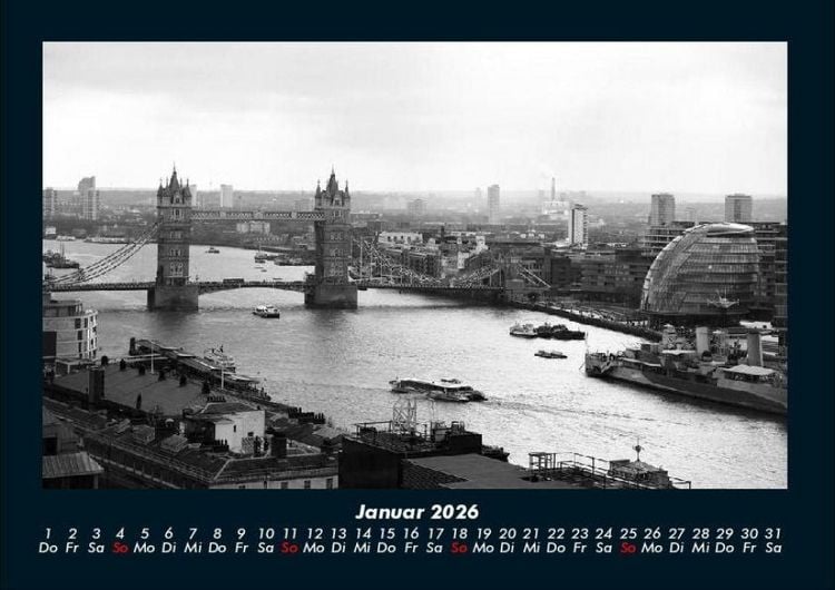 Produktbild: London - Impressionen 2026 Fotokalender DIN A4