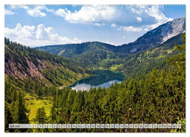 Produktbild: &Ouml;sterreich Berg und See (Wandkalender 2026 DIN A2 quer), CALVENDO Monatskalender