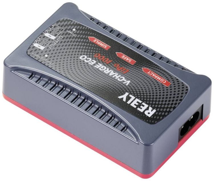 Produktbild: Reely V-CHARGE ECO LiPo 1000 Modellbau-Ladeger&auml;t 230V 1A LiPo