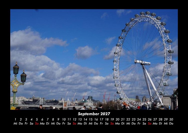 Produktbild: London 2027 Fotokalender DIN A3