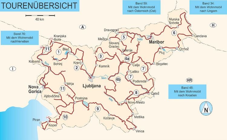 Produktbild: Mit dem Wohnmobil nach Slowenien