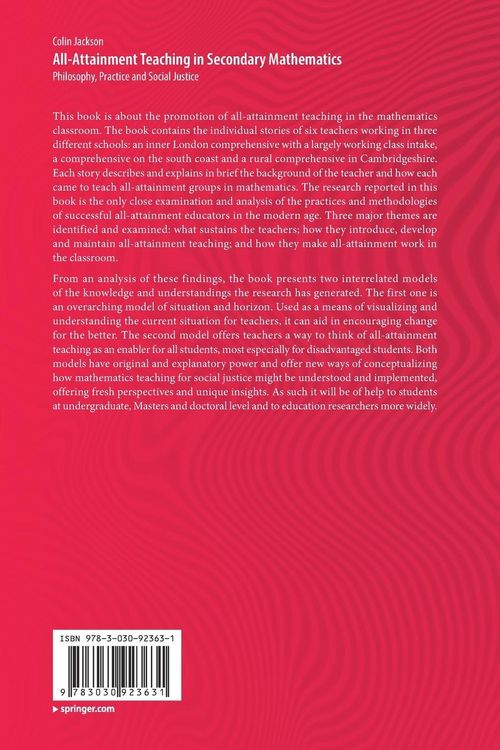 Produktbild: All-Attainment Teaching in Secondary Mathematics