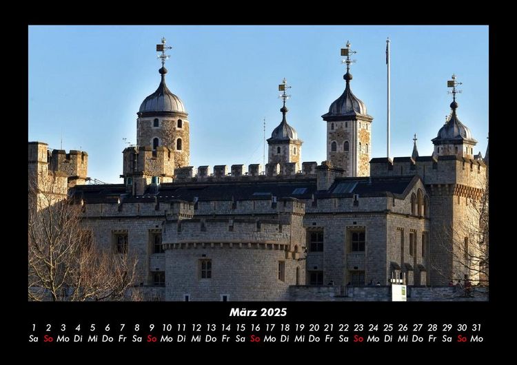 Produktbild: London 2025 Fotokalender DIN A3