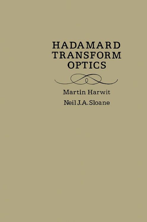 Produktbild: Hadamard transform optics