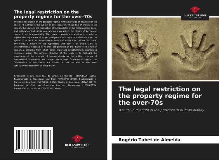 Produktbild: The legal restriction on the property regime for the over-70s