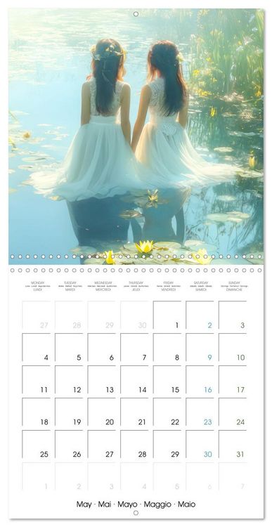 Produktbild: Soft and full of harmony - lightful (Wall Calendar 2026 12 &times; 12 Inch) CALVENDO 12 Month Wall Calendar