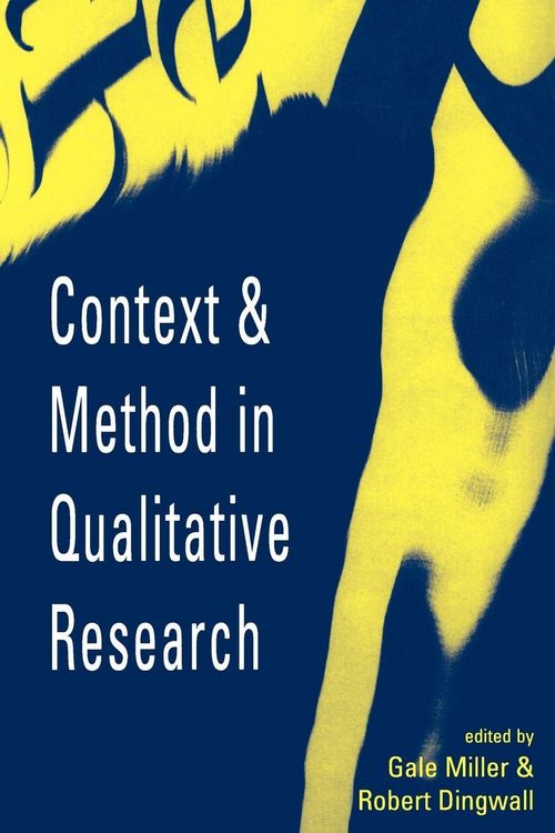 Produktbild: Context and Method in Qualitative Research