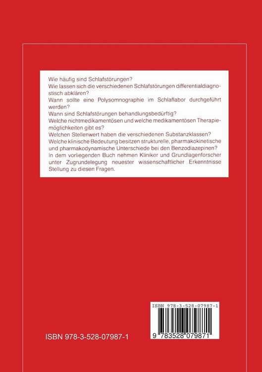 Produktbild: Schlaf- und Schlafmittelforschung