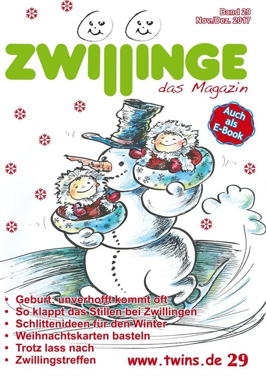 Produktbild: Zwillinge das Magazin November/Dezember 2017