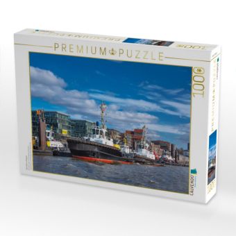 Produktbild: CALVENDO Puzzle Die Hafenschlepper | 1000 Teile Lege-Gr&ouml;&szlig;e 64x48cm Foto-Puzzle f&uuml;r gl&uuml;ckliche Stunden