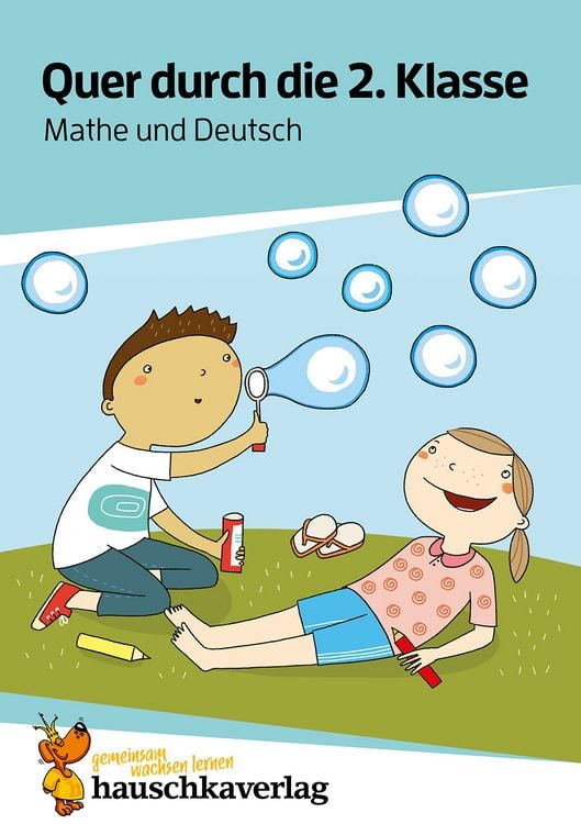 Produktbild: Quer durch die 2. Klasse, Mathe und Deutsch - &Uuml;bungsblock