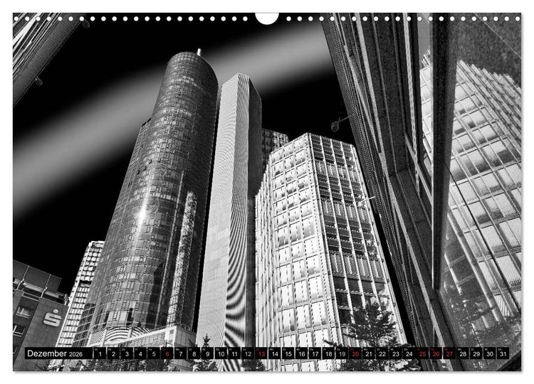 Produktbild: Faszination Frankfurter Architektur (Wandkalender 2026 DIN A3 quer), CALVENDO Monatskalender