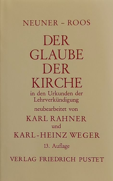 Produktbild: Der Glaube der Kirche in den Urkunden der Lehrverk&uuml;ndigung