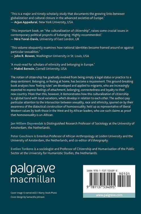 Produktbild: The Culturalization of Citizenship