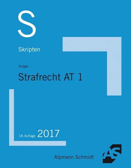 Produktbild: Skript Strafrecht AT 1