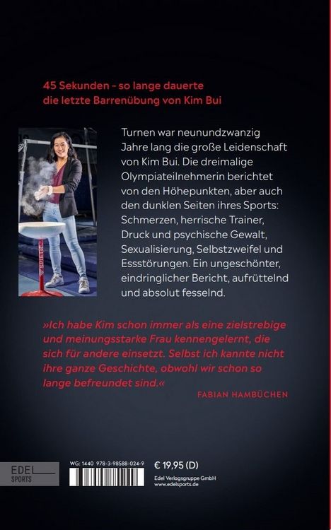 Produktbild: 45 Sekunden. Meine Leidenschaft f&uuml;rs Turnen &ndash; und warum es nicht alles im Leben ist