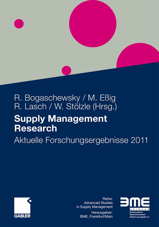 Produktbild: Supply Management Research