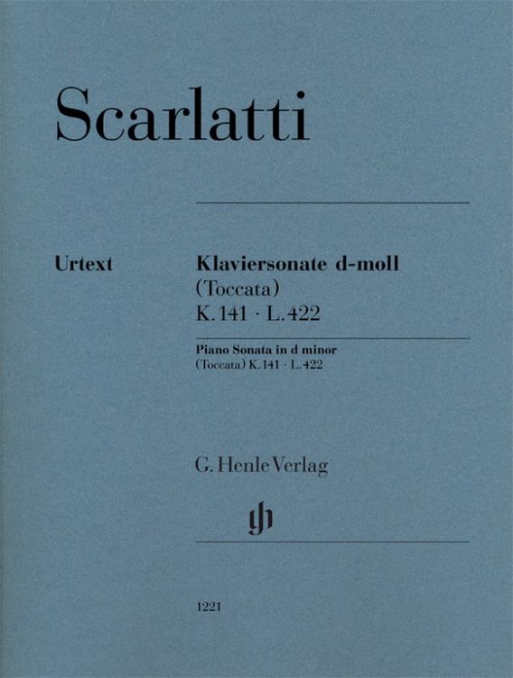 Produktbild: Domenico Scarlatti - Klaviersonate d-moll (Toccata) K. 141, L. 422