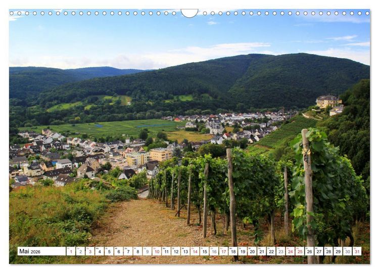 Produktbild: Sehenswertes Ahrtal - Von Altenahr bis Bad Neuenahr (Wandkalender 2026 DIN A3 quer), CALVENDO Monatskalender