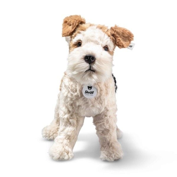 Produktbild: Steiff 076862 - Fox Terrier Foxy, 35 cm, Pl&uuml;sch